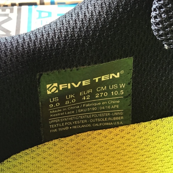 Five Ten Mountain Bike Shoes Men’s 9 Clip-in Nearly New Cycling EUC - Picture 8 of 14